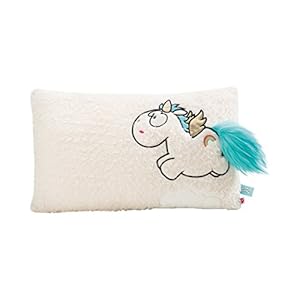 NICI 40111 Kinderkissen Einhorn Plüsch Zierkissen