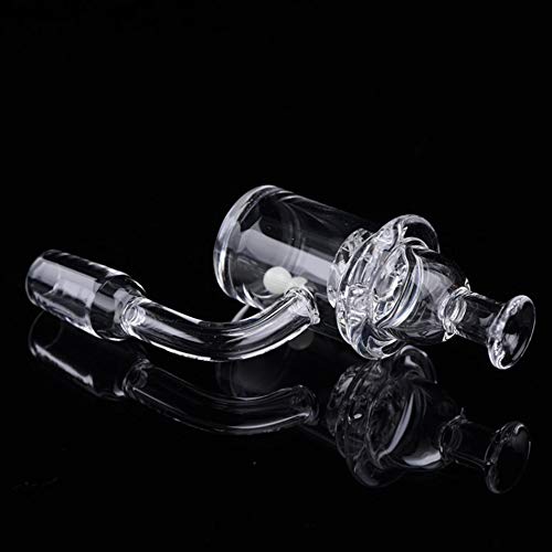 shurun Banger Dab Rig Domeless 14mm Quarzglas Für Glass Bongs, mit Glühkugel (14mm männlich 90 °) – Bild 7