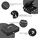 xydled Cash Box with Money Tray and Key Lock,Money lock box with Cash Tray,Safe Lock Box with Key,Tiered,4 Bill / 5 Coin Slots,11.8