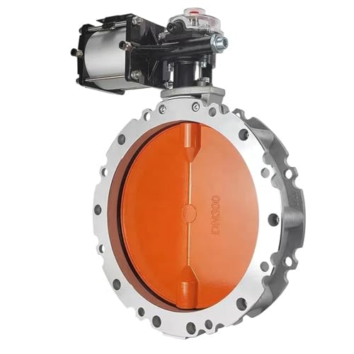 Vanne papillon DN300 pour silo à ciment de ventilation et décharge pneumatique