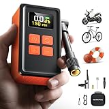 MCY Portable and Mini Bike Pump with Guage,20s...
