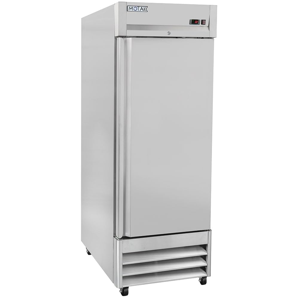 29" One Section Reach In Refrigerator by MOTAK – 30.71x35.04x83.46, In Description, Check Images, Model MSD-1DR-BAL-X