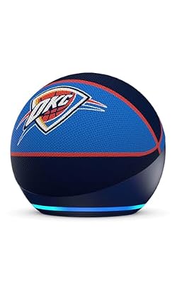 Amazon Echo Dot (newest model) | Officially Licensed NBA Limited-Edition | Oklahoma City Thunder