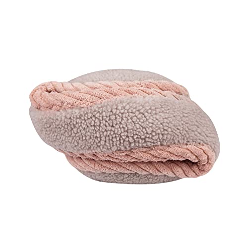 Surblue Unisex Warm Earmuffs Cashmere Winter Pure Color Outdoor Fur Earwarmer, Adjustable Wrap, Pink, Large #TOP3