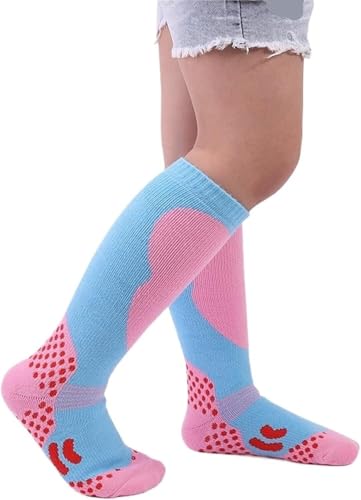 Chaussettes thermiques hiver enfants avec coussin de protection pour le ski - 6