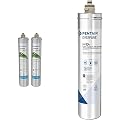 Pentair Everpure H-1200 and H-104 Quick-Change Filter Cartridge Set for Drinking Water Systems