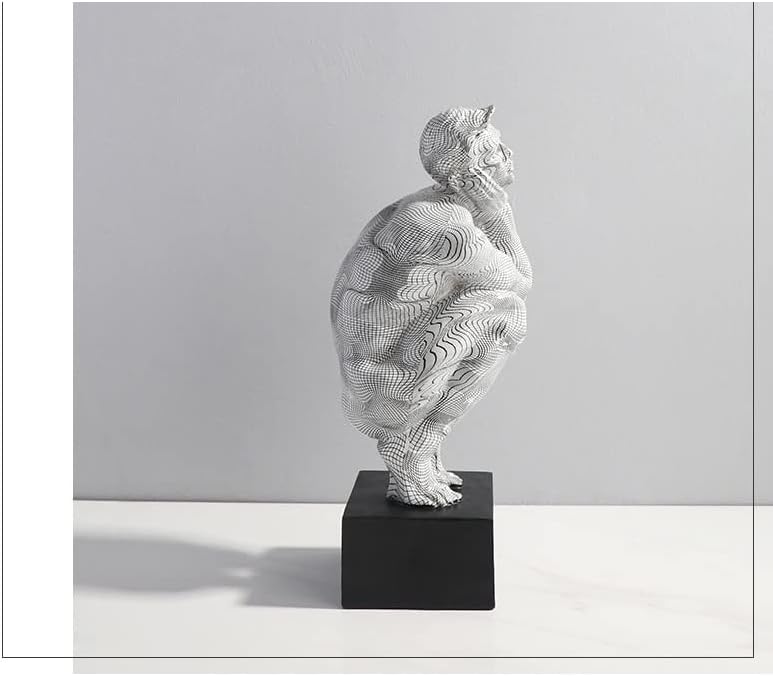 Miniatura 6 de Decoración de mesa auxiliar, centro de mesa, estilo simple, moderno, abstracto, figura de pensador, decoración de oficina, hotel, sala de estar,