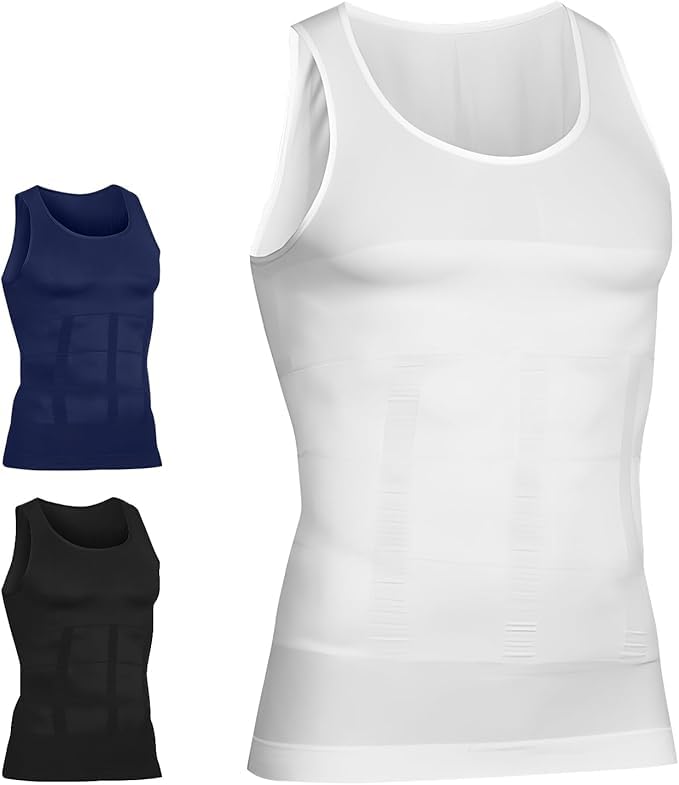 Shaperluv for Men's Compression Shirt - High-Performance Slimming Vest for Men 2025 New Shaperluv Tank 2.0 Mens