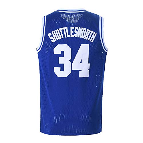 BOROLIN Jesus Shuttlesworth Shirts 34 Lincoln High School Basketball Jersey