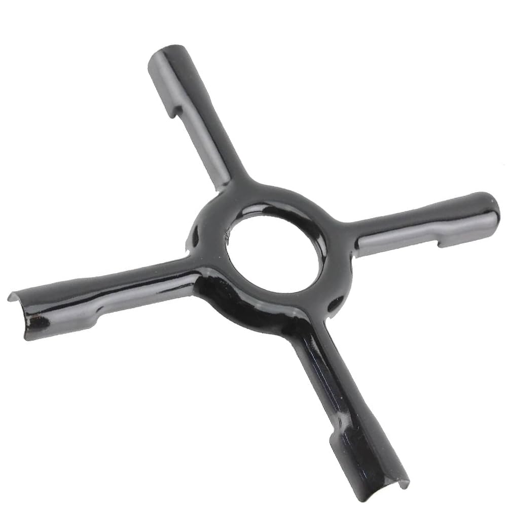 Soporte Universal para Cocina de Gas, Rejilla Reductora de 13 cm, Negro, Compatible con Cafetera Moka, Tetera y Sartenes
