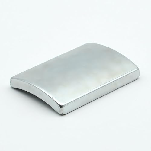 Paquete de 8 imanes de arco para scooters, bicicletas eléctricas, NdFeB, imanes rectangulares permanentes de plata para motor 260 273 QS para motor