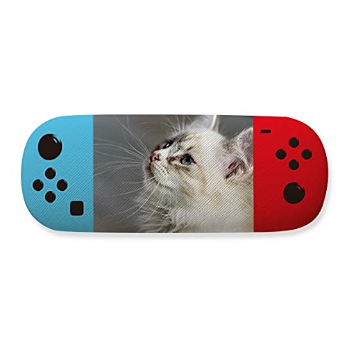 Étui de rangement pour lunettes blanc : ne rayez plus vos verres grâce à cette boîte chat ludique