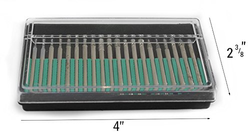 JEWEL TOOL Diamond Burrs Set | 1/8