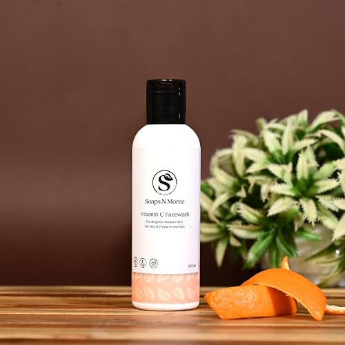 Image of Vitamin C Face Wash for Brightening Skin Care | Gentle Cleanser for Dull, Uneven Skin Tone | Helps Remove Dirt, Improve Texture & Fresh Glow | Cleanser for Smooth Feel, Radiant Look
