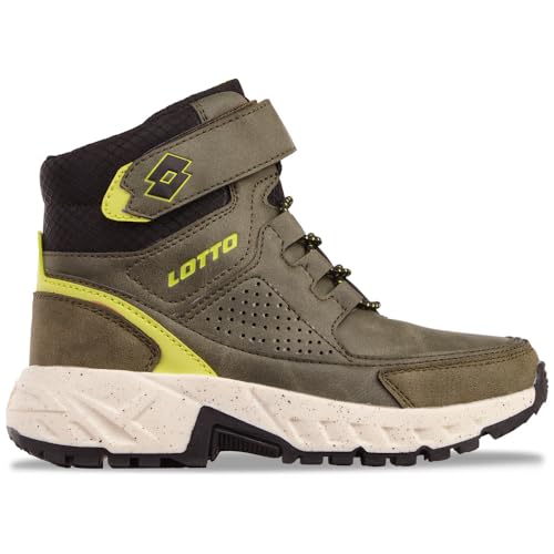 Lotto Unisex Kinder Alderton Mid K Halblange Stiefel, Olive Lime,...