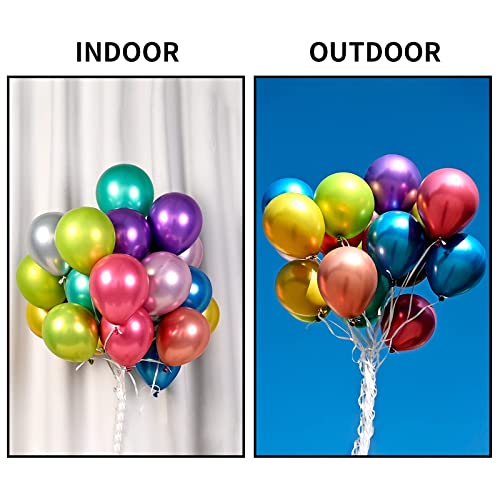 Image of Party Propz Multicolor Chrome Balloons Combo - 30Pcs Chrome Balloons for Birthday | Balloons for Party