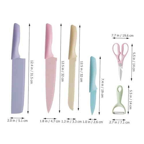 Set Cuchillos Cocina 2 Piezas Acero Inox Base miniatura 2