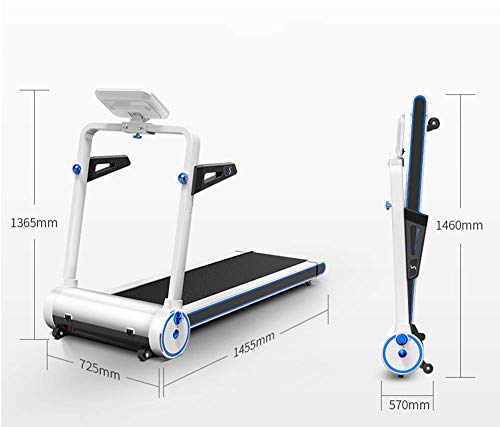 Image of Folding Treadmills Multifunctional Folding and Free Installation Treadmill, Multifunctional Portable Mechanical Treadmill