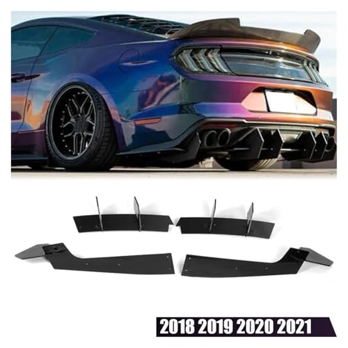 Diffuseur Pare-Chocs Arrière Anti-Projections pour Mustang 2018-2021