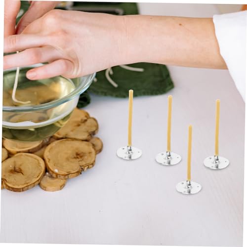 100 mechas para velas con base para hacer velas DIY miniatura 5