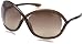 Tom Ford Women's FT0009 Sunglasses, Brown