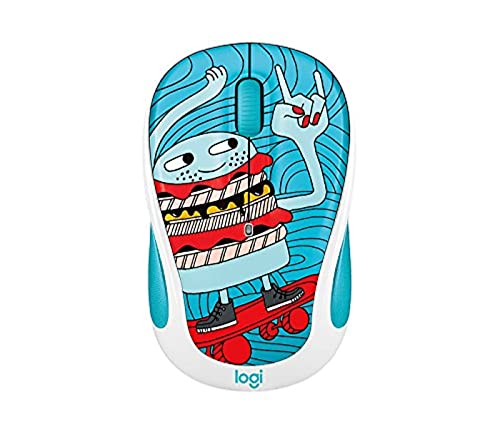 Logitech m317c Wireless Mouse Skate Burger