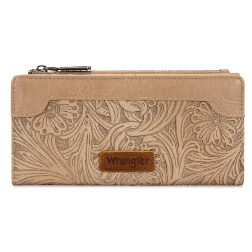 Image of X Wrangler Wallets Women Western Bifold Credit Card Holder Wallet