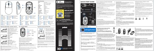 Pulsar Gaming Gears X2H Mini ワイヤレス ゲーミングマウス PX2H13 の商品画像 15
