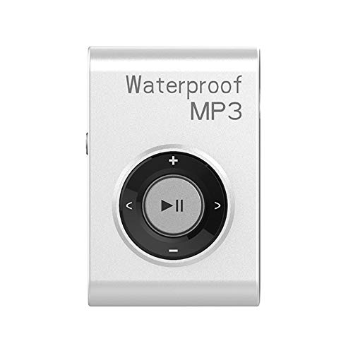 GZLMMY IPX8 Waterproof MP3 Player Built-in 8GB Sports Swimming Running Diving Surf MP3 Music with FM Radio and Shuffle Feature Hi-Fi Headphone