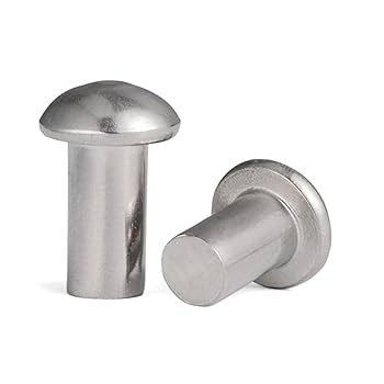 Amazon.com: Rivets, rivets for metal，Round head solid rivet