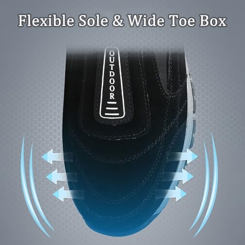 Orthopedic Shoes Men/Women, Balance Walking Shoes for Seniors, Fall Prevention Slip-On with Wide Toe Box2