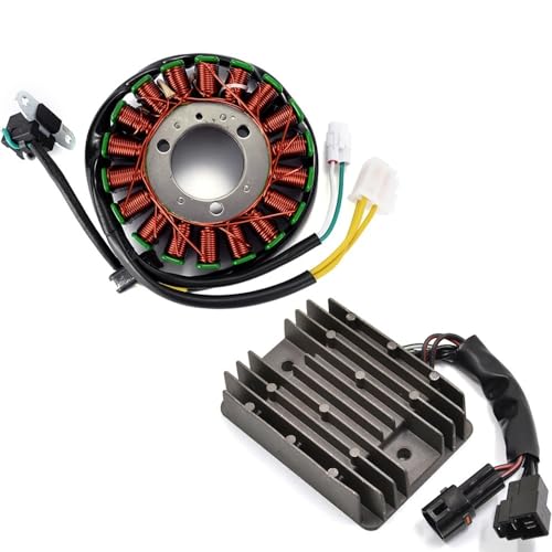 Bobine stator et régulateur moto pour réparer les pannes de batterie sur SFV650