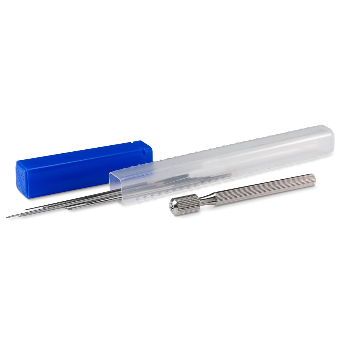 KD89 Assortiment de 12 équarrissoirs Ø 0,6mm -1,40mm - Livré en Boite avec Un mandrin.