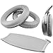 Geekria Casque de Remplacement pour Bose QuietComfort QC35, QC25, QC2, QC15 Coussinet d'oreille et Bandeau de Remplacement/Coussin d'oreille + Coussin de Bandeau/Pièces de Réparation (Gris)