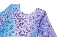 Arshiner Mädchen Gymnastik Trikot Kinder Langarm 4 Teiliges Gymnastikanzüge – Ansicht 3