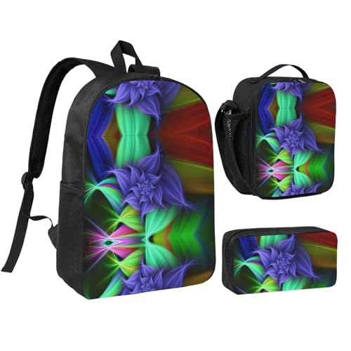 Mochila de 17 pulgadas con fiambrera integrada para evitar manchas en los libros