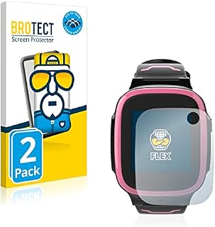 brotect 3D Curved Screen Protector compatible with Xplora X5 Play (2 Pack) - Full Screen Coverage