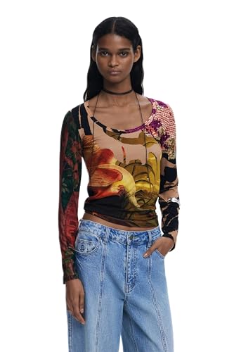 Desigual TS_Japon_Lacroix, 3035 Pink Stick, L