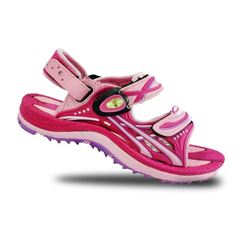 Image of Gold Pigeon Shoes Easy SNAP LOCK Outdoor Water Kids Toddler Sandals for Girls & Boys. Everyday, Vocation, Pool, Summer, Beach Essentials.