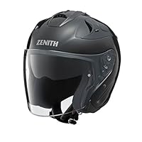 ZENITH ジェットヘルメット ブラック YAMAHA YJ-20 ZENITH ジェットヘルメット ラバートーンブラック