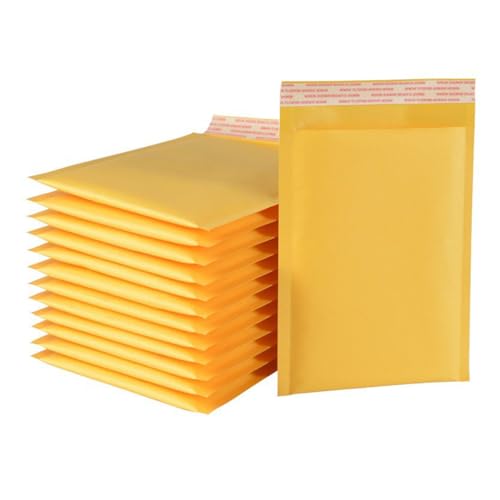 10 Pack Kraft Bubble Mailers 9x12 Inch,Padded Envelopes 9x12" Mailing Bags