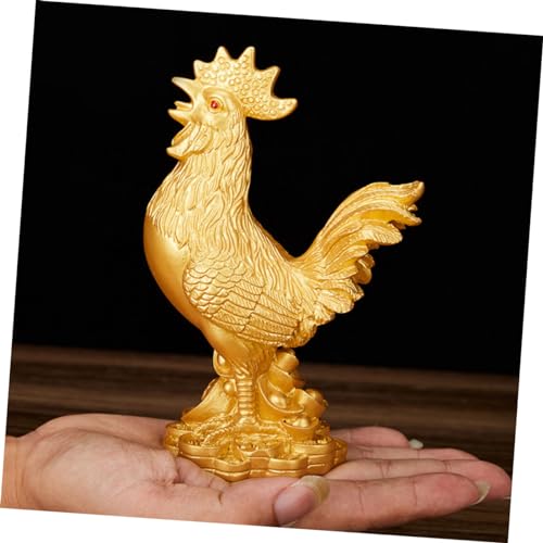 Statue de coq Feng Shui pour harmoniser votre affichage de bureau