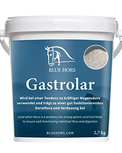 BLUE HORS Gastrolar 2,7 kg. | Magenschutz für Pferde | Unterstützt die natürliche Magenschleimhaut beim Schutz vor zu kräftiger Magensäure | Trägt zur Darmflora und Verdauung des Pferdes bei Cover