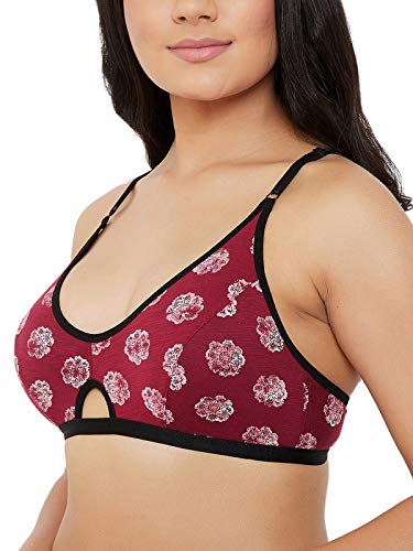 Image of Clovia Women Cotton Non-Padded Non Wired Bra