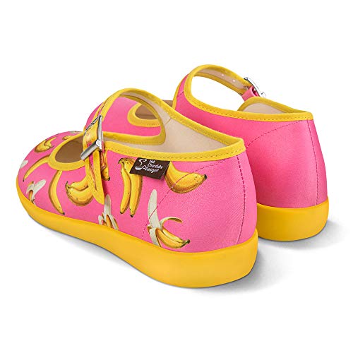 Image of Hot Chocolate Design Chocolaticas Women's Funky Mary Jane Flat Ballet Flats, Dalmati, 38 EU, Dalmatian, 7 Women
