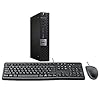 Dell Optiplex 7050 Micro escritorio, Intel i7, 16 GB de RAM, SSD de 256 GB, WiFi, teclado y mouse, Windows 10 Pro (renovado)