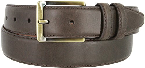 Lejon 2042 Genuine Italian Calfskin Leather Dress Casual Belt - Made in USA