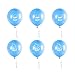 Baby Shower Decoration for Boy Kit by KeaParty, It's a Boy Banner and Balloons Party Supplies, OH BABY Letters Balloons, Confetti Balloons, Paper Folding Fans and Paper Honeycomb Balls