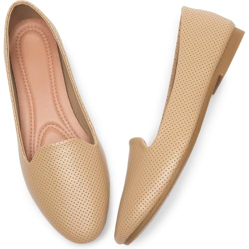 MEFOUND Ballet Flats Shoes for Women Dress Shoes Comfortable Dressy Casual Business Slip on Shoes...