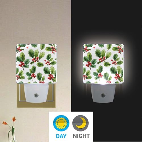 Lámpara de noche con sensor LED, diseño acuarela miniatura 4
